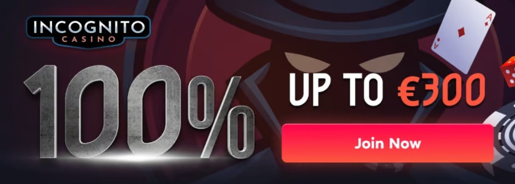 Incognito Casino banner